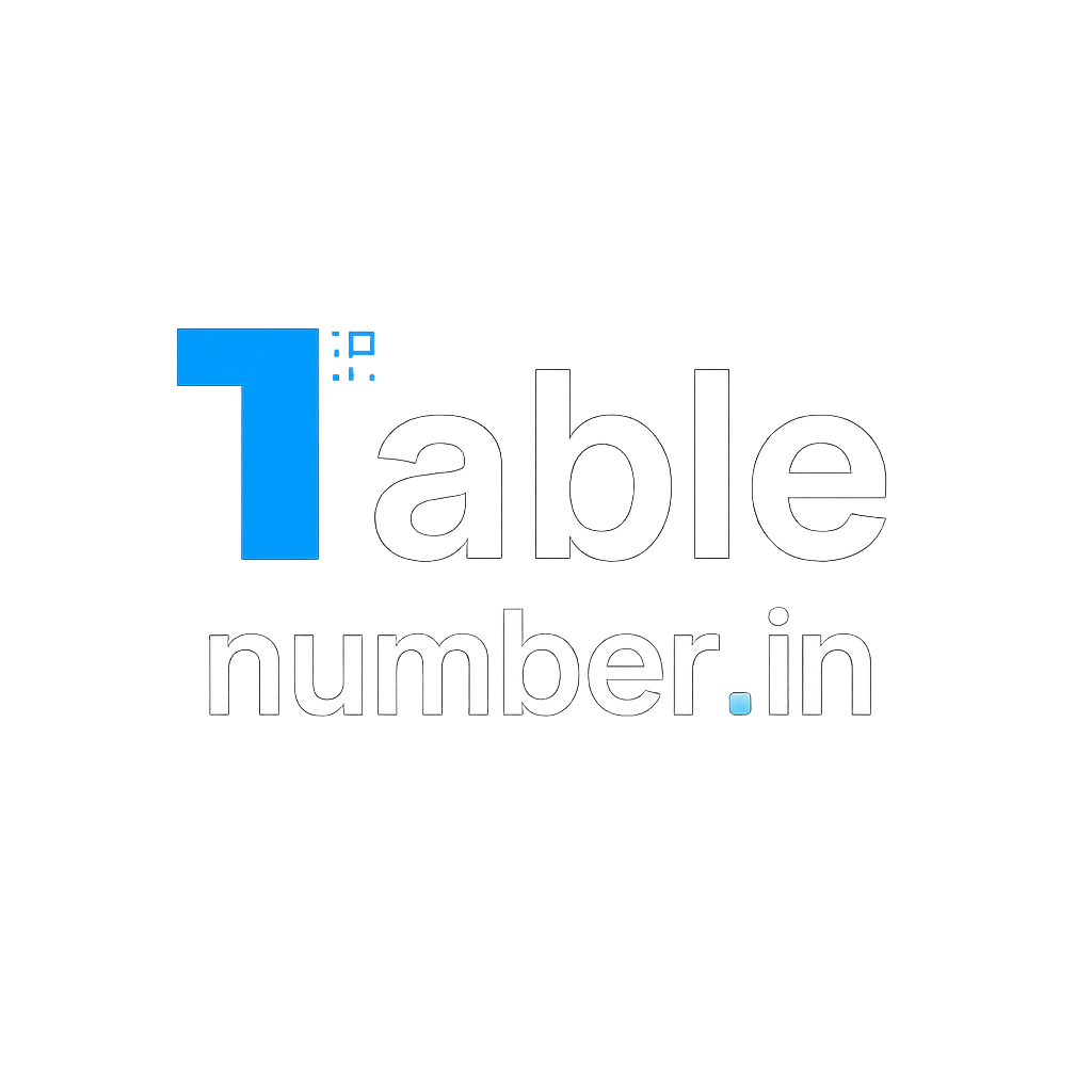 tablenumber.in